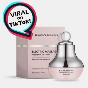 NWT Electric Massage Eye Cream w/Hyaluronic Acid, Collagen and Peptides